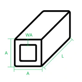 calculator square tube
