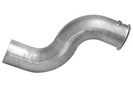 Aluminum pipe bend