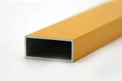 Tubo de aluminio anodizado