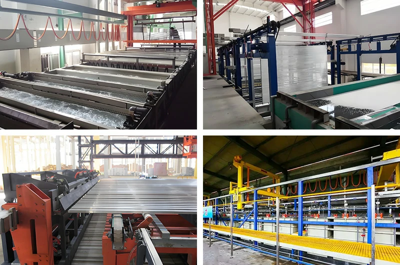 Tubo de aluminio anodizado