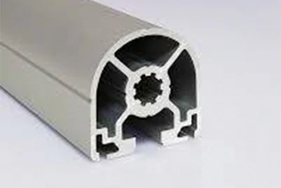 Half round extrusion t-slots