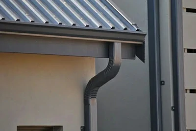Aluminum coil for rainwater system