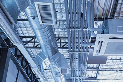 Aluminum coil for HVAC ducting