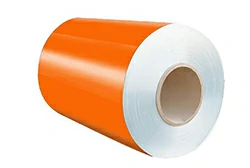 Orange aluminum coil