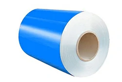 Blue aluminum coil