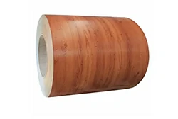 Wood grain aluminum coil
